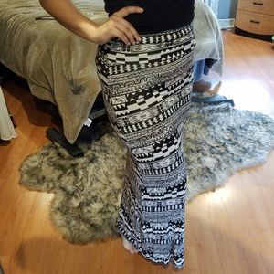 Tribal Maxi skirt